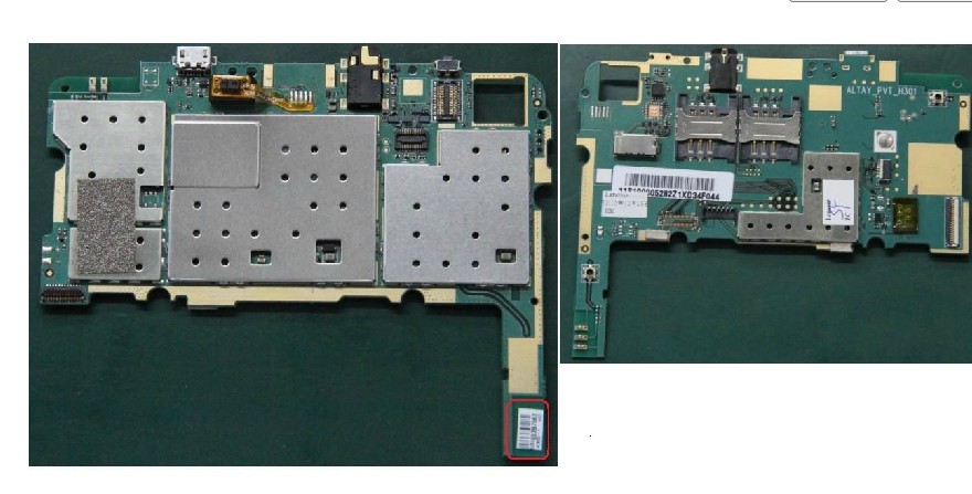 Lenovo Tablet PC A3000 motherboard - Click Image to Close